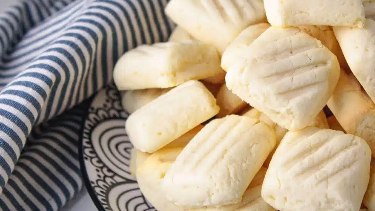 Receita Completa Biscoito de Nata Caseiro Perfeito Para Acompanhar o Café!