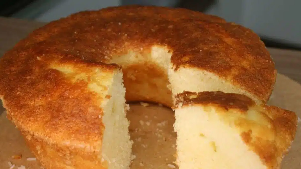 Receita Completa Bolo de Arroz Cru Sem Glúten, Perfeito Para o Café da Tarde!