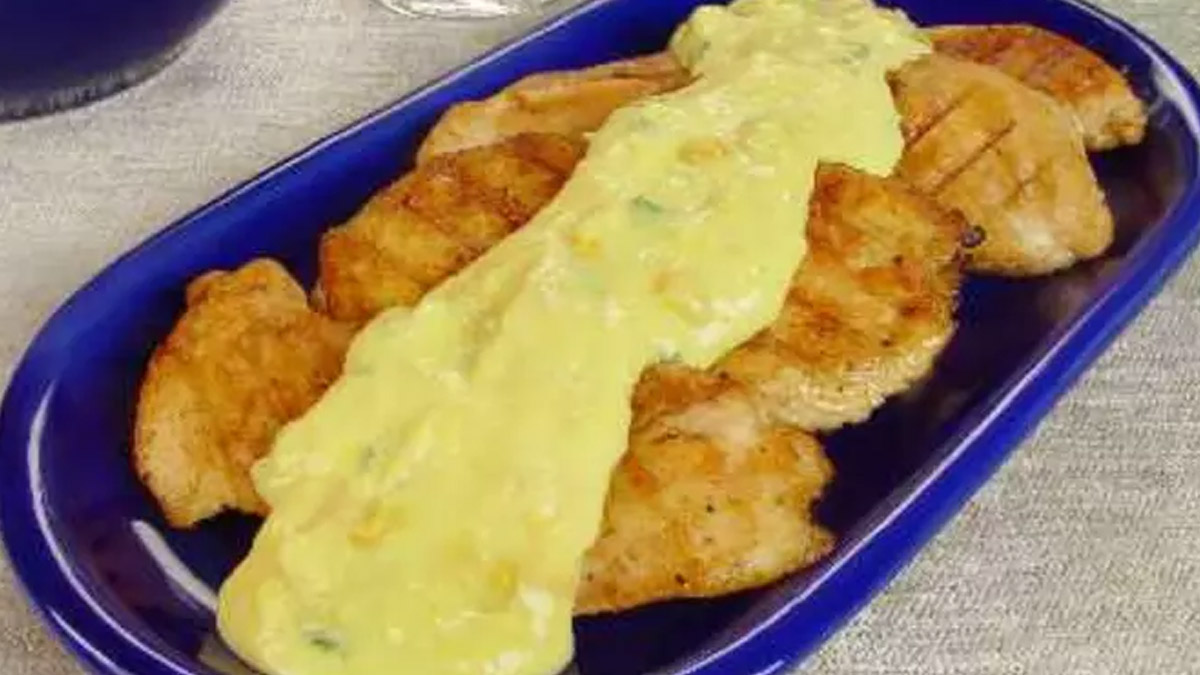 Receita Completa Frango Grelhado com Creme de Milho Que Vai Surpreender a Família!