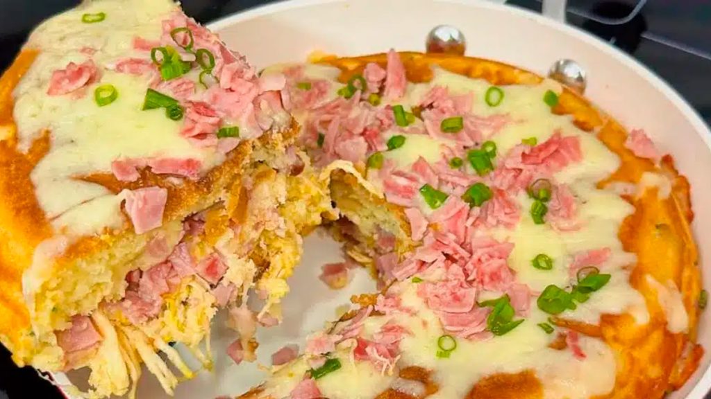 Receita Lanche de frigideira