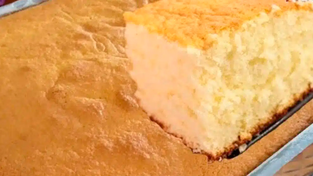 Receita de massa para bolo de aniversário de liquidificador