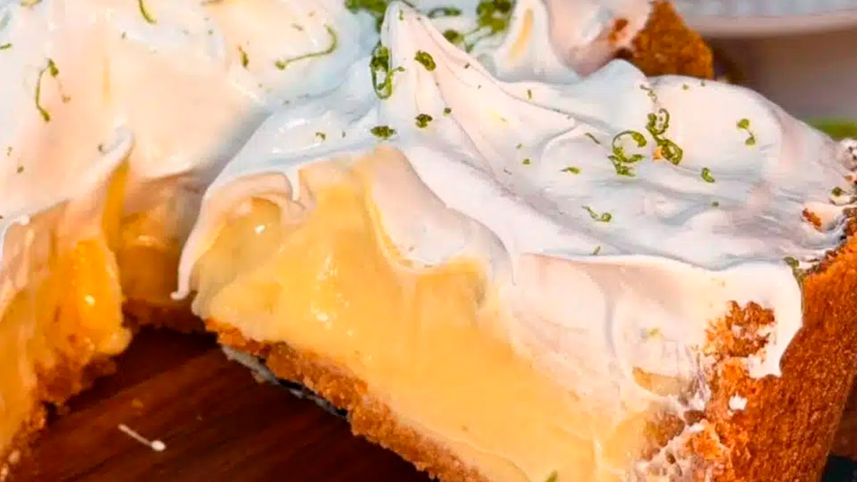 Receita Torta de Limão