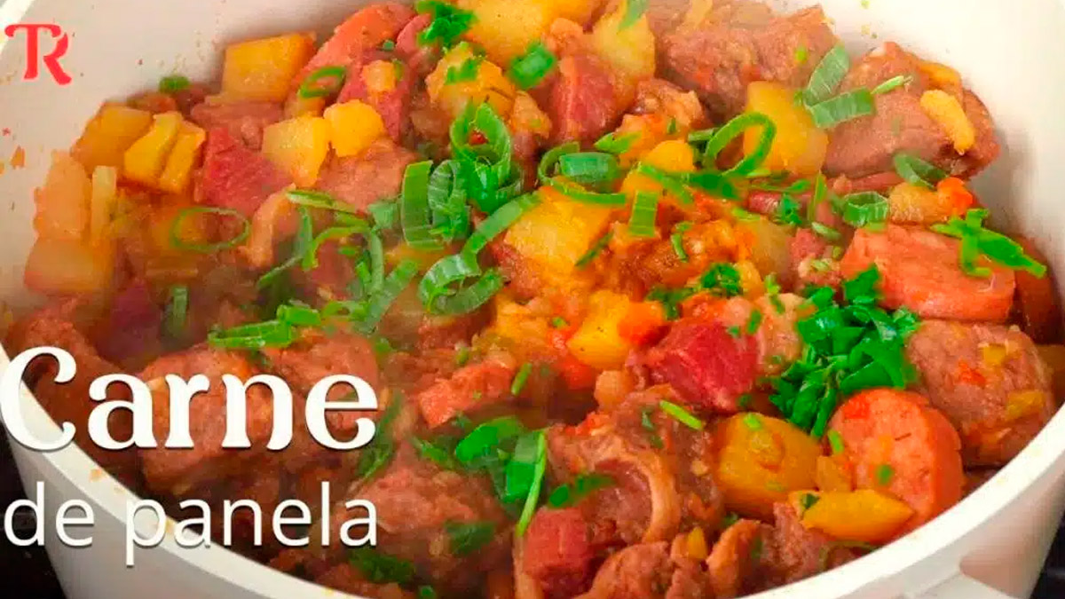 Receita de Carne de Panela com Batatas