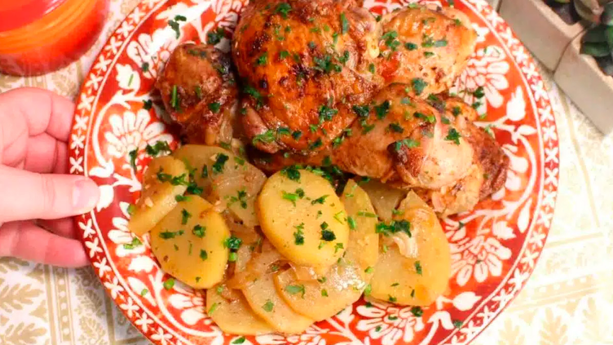 Receita de frango assado