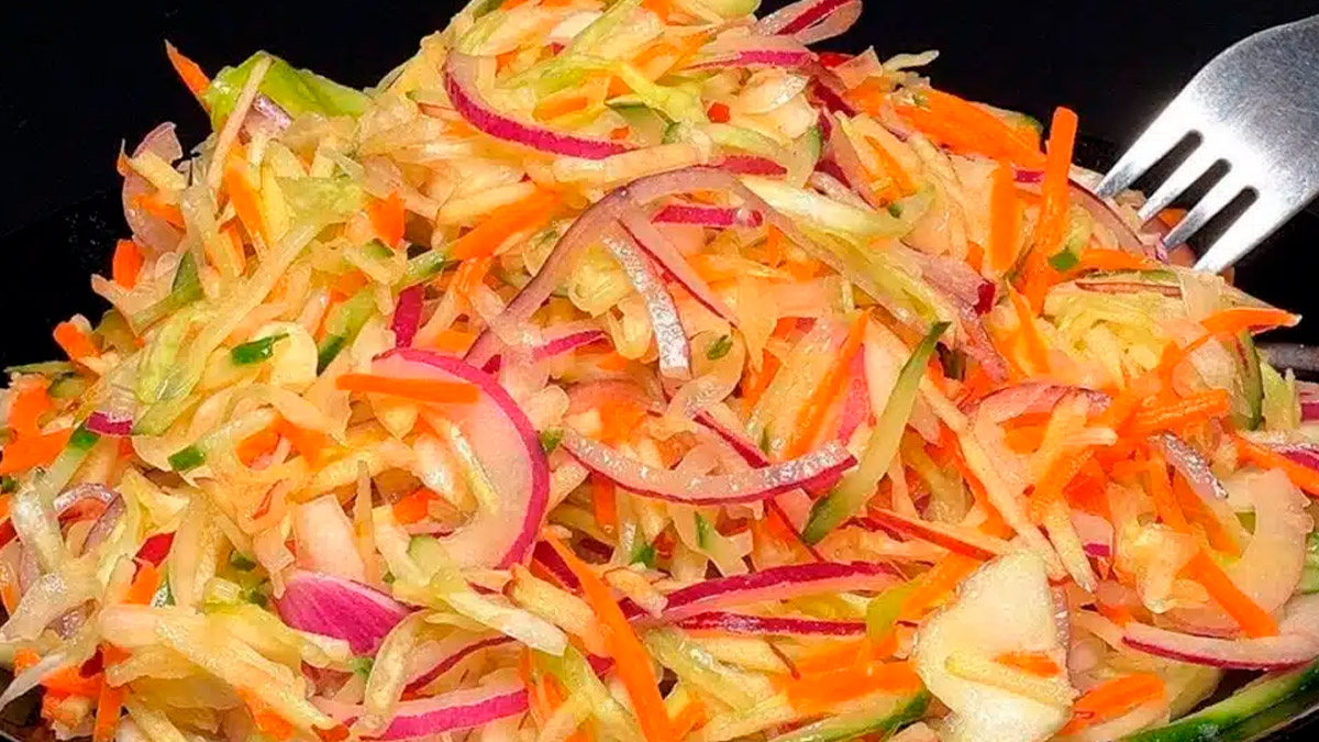 Receita de salada incrível