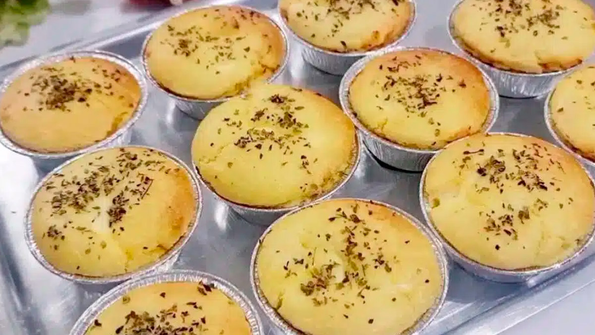 Receita de tortinhas de frango